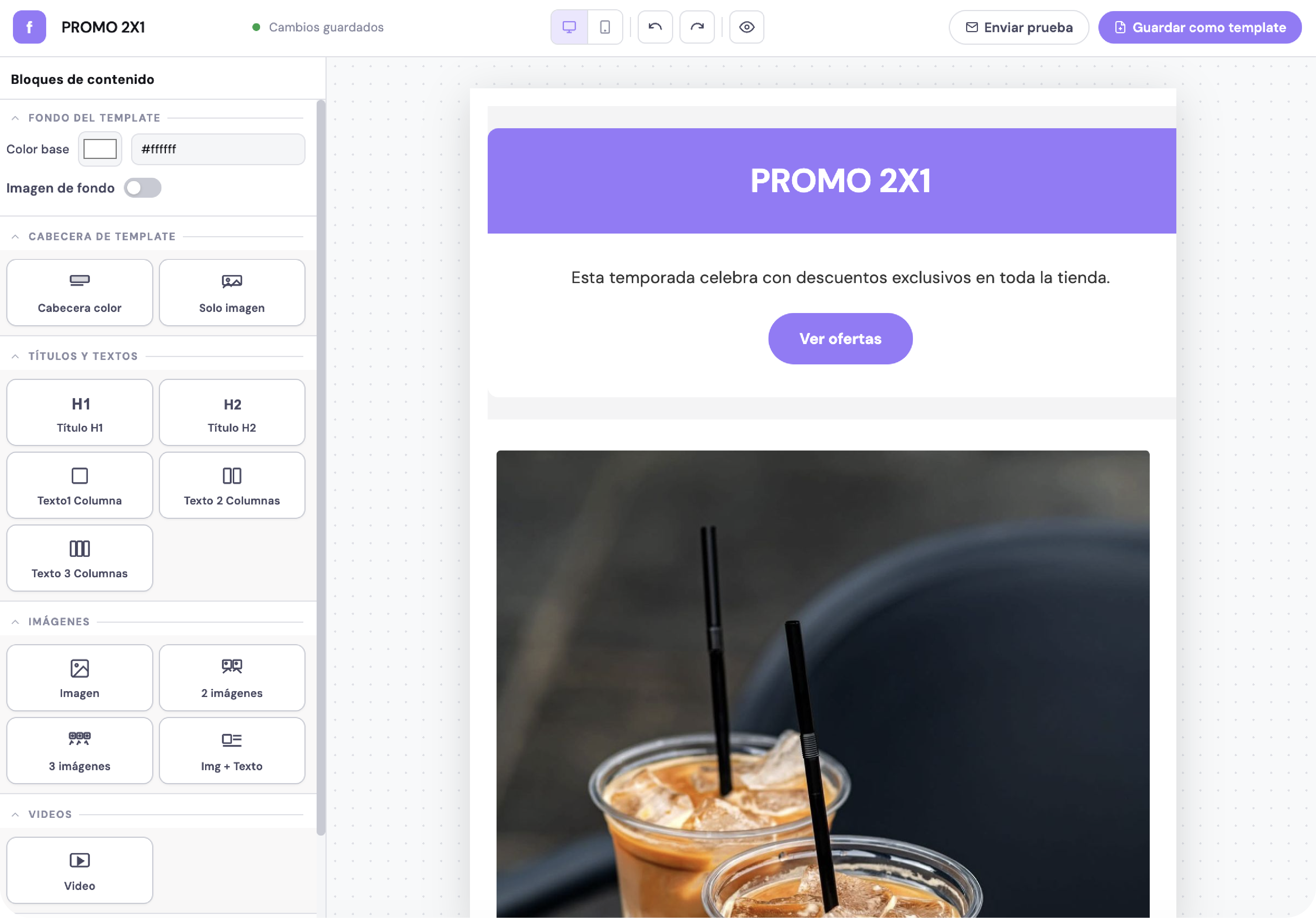 Templates listos para usar