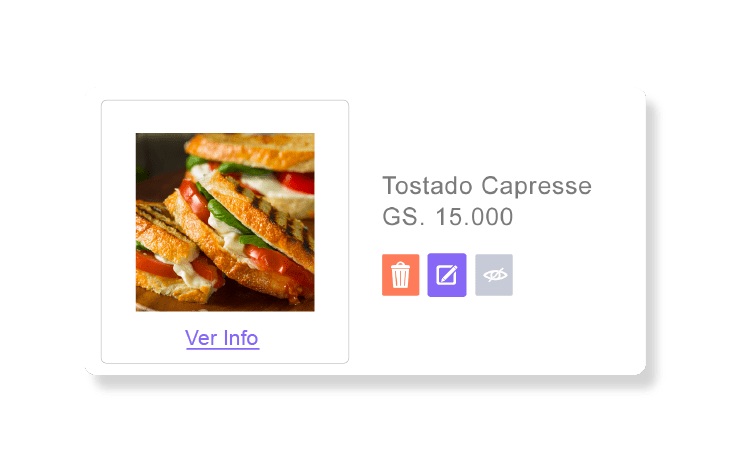 Editar, ocultar y eliminar productos del catálogo